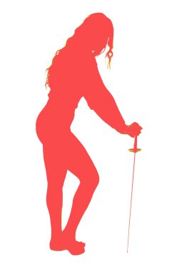 Profil ve jestler yapma bir model profili