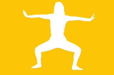 bir modelin figürleri ve siluetleri