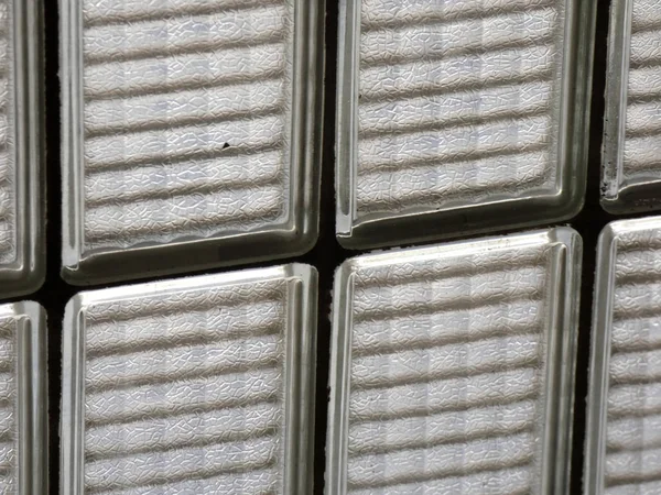 Janela Vidro Translúcido Que Permite Entrada Luz Natural Serve Para — Fotografia de Stock