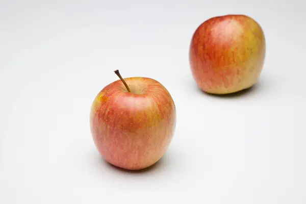 Apfel Gesundes Gesundes Süßes Obst Ideal Zum Dessert Oder Als — Stockfoto