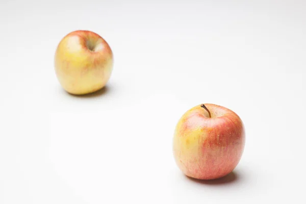 Apfel Gesundes Gesundes Süßes Obst Ideal Zum Dessert Oder Als — Stockfoto