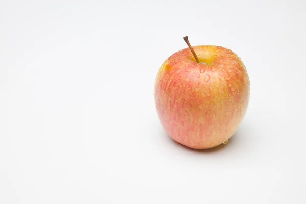 Apfel Gesundes Gesundes Süßes Obst Ideal Zum Dessert Oder Als — Stockfoto