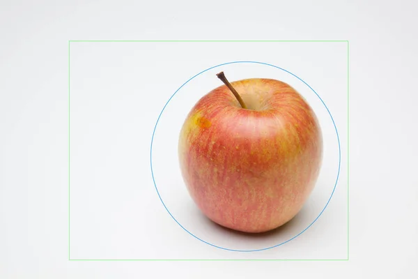 Pomme Sain Sain Fruit Sucré Idéal Pour Manger Dans Dessert — Photo