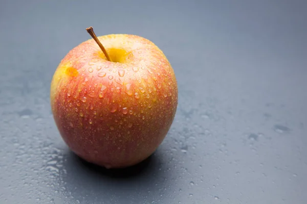 Apfel Gesundes Gesundes Süßes Obst Ideal Zum Dessert Oder Als — Stockfoto