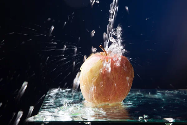 Apfel Gesunde Gesunde Süße Früchte Ideal Zum Dessert Oder Als — Stockfoto