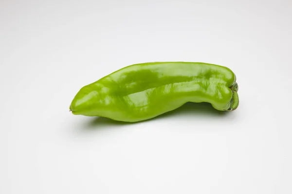 Een Eenvoudige Groene Peper Vol Vitaminen Gezonde — Stockfoto