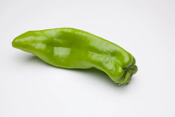 Een Eenvoudige Groene Peper Vol Vitaminen Gezonde — Stockfoto