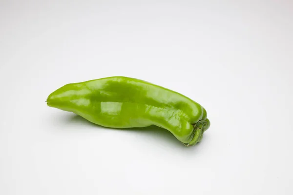 Een Eenvoudige Groene Peper Vol Vitaminen Gezonde — Stockfoto