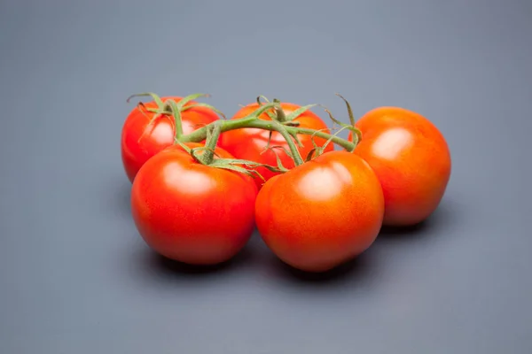 Tomate Rojo Lleno Vitaminas Salud Ideal Para Ensaladas Jugos Mermeladas — Foto de Stock