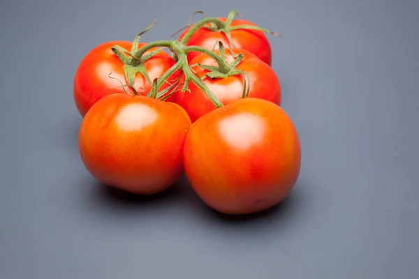 Tomate Rojo Lleno Vitaminas Salud Ideal Para Ensaladas Jugos Mermeladas —  Fotos de Stock