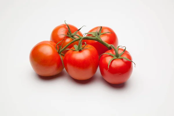 Tomate Rojo Lleno Vitaminas Salud Ideal Para Ensaladas Jugos Mermeladas — Foto de Stock