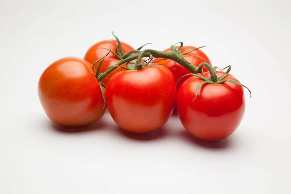 Tomate Rojo Lleno Vitaminas Salud Ideal Para Ensaladas Jugos Mermeladas — Foto de Stock