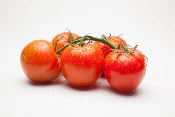 Tomate Rojo Lleno Vitaminas Salud Ideal Para Ensaladas Jugos Mermeladas — Foto de Stock