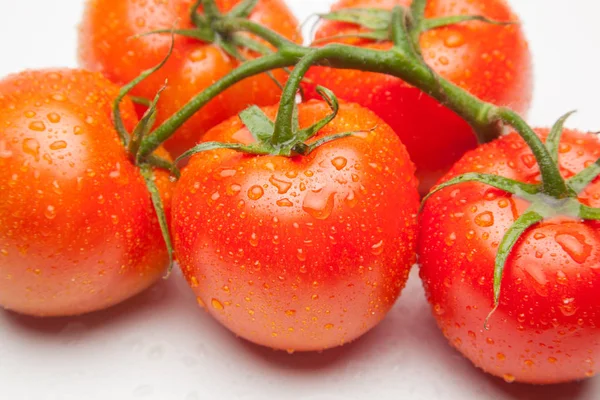 Tomate Rojo Lleno Vitaminas Salud Ideal Para Ensaladas Jugos Mermeladas — Foto de Stock