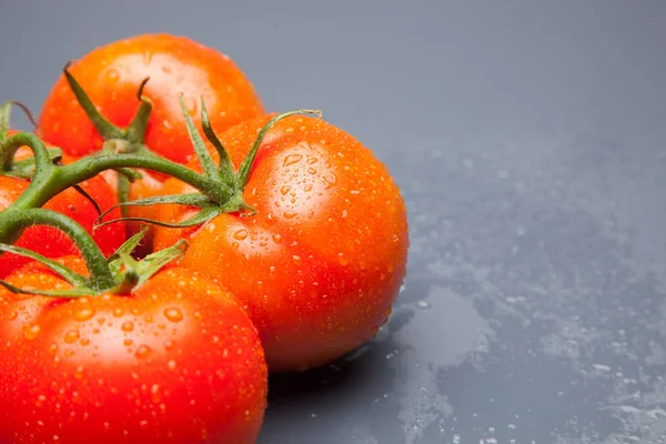 Rote Tomate Voller Vitamine Und Gesundheit Ideal Für Salate Säfte — Stockfoto