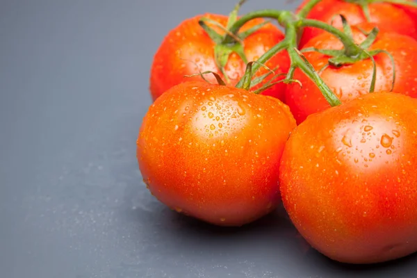 Tomate Rojo Lleno Vitaminas Salud Ideal Para Ensaladas Jugos Mermeladas — Foto de Stock