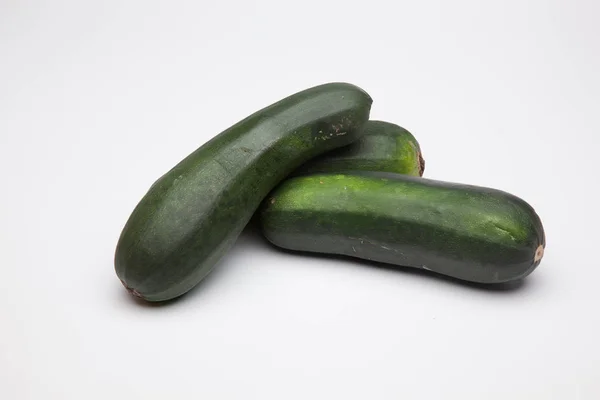 Zucchini Adalah Sayuran Yang Banyak Digunakan Dalam Masakan Mediterania Anda — Stok Foto