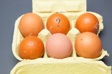 Yarım düzine taze yumurta, sağlıklı tavuklar, bin farklı şekilde tüketilmeye hazır. Yumurta ile biz pstelera, pasta ve geleneksel mutfağıhem de tarifleri yüzlerce yapabilirsiniz.