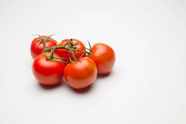 Tomato Red Fresh Brought Garden Straight Table Can Eat Raw — Stock Photo, Image