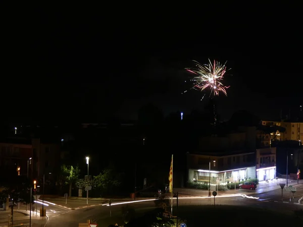 Junio Celebra Cataluña Verbena Sant Joan Día Que Noche Más — Foto de Stock