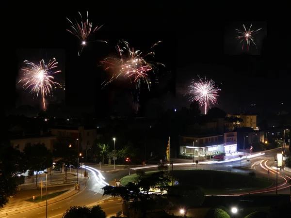 Junio Celebra Cataluña Verbena Sant Joan Día Que Noche Más — Foto de Stock