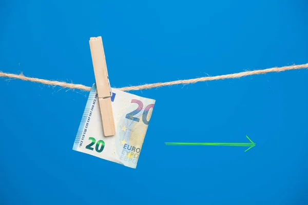 Banconote Euro Denaro Della Comunità Economica Europea Denaro Frutto Del — Foto Stock