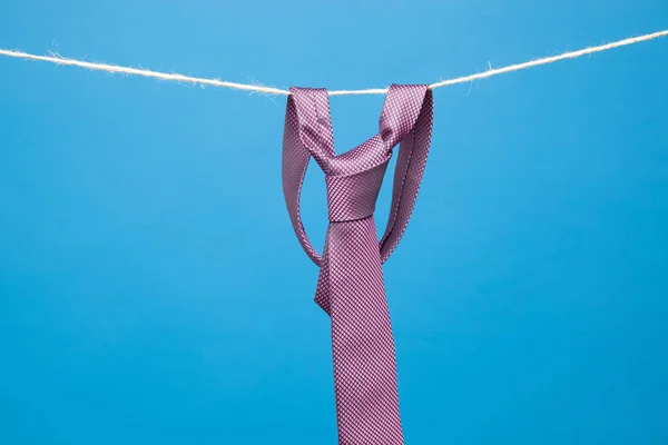 Γραβάτα Είναι Ένα Στοιχείο Του Τρόπου Που Ντύνεται Πολλά Επαγγέλματα — Φωτογραφία Αρχείου