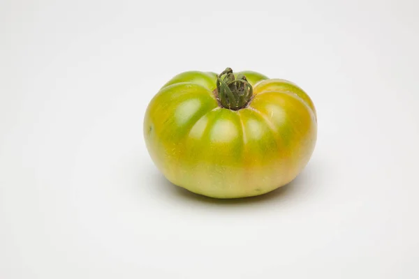 Pomodori Verdi Appena Portati Dall Orto Essere Portati Consumatore Finale — Foto Stock