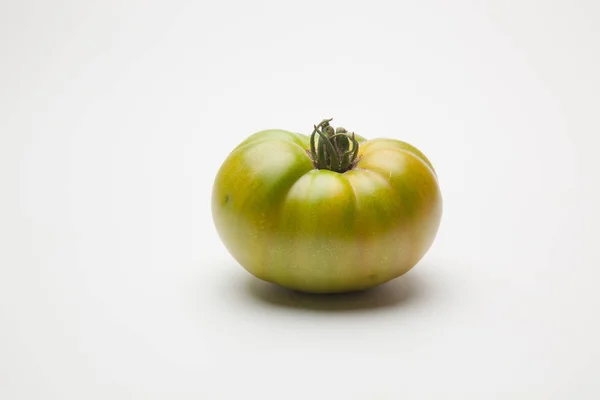 Green Tomatoes Freshly Brought Garden Taken Final Consumer Market Sold — Stock Photo, Image