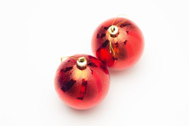 Noel ağacı dekorasyonu için Noel topları. Noel dekorasyonu.