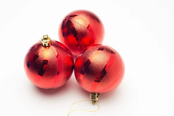 Weihnachtskugeln Für Den Christbaumschmuck Weihnachtsdekoration — Stockfoto