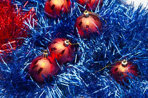 Kerstballen Voor Kerstboom Decoratie Kerst Decoratie — Stockfoto