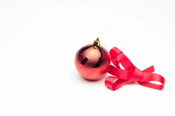 Boules Noël Décoration Noël Des Arbres Des Maisons Lors Des — Photo