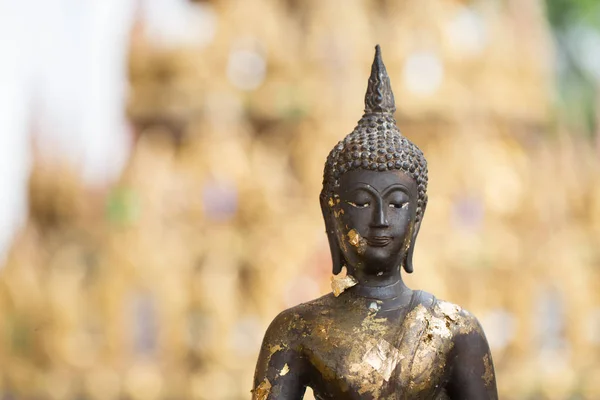 Buddha Die Antike Skulptur Für Den Buddhismus Die Respekt Für — Stockfoto