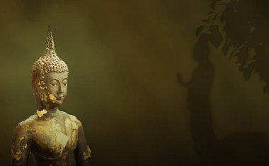 Buda, Budizm dua eden saygı din için antik heykel