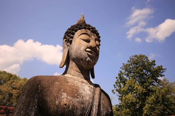 Historischer Tempel Nationalpark Sukhothai Thailand Jahr 2018 Unesco Welterbe Für — Stockfoto