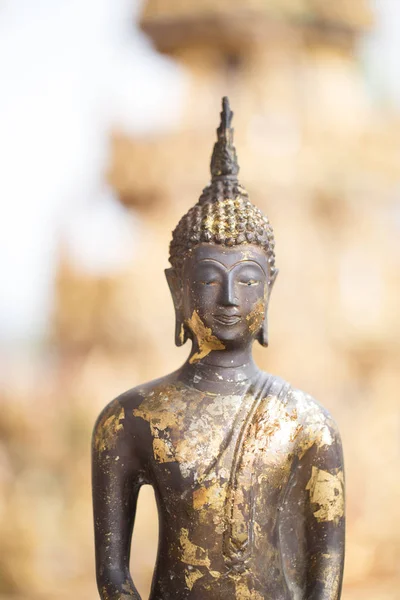 Будди Античної Скульптури Буддизм Молиться Повагу Релігії — стокове фото