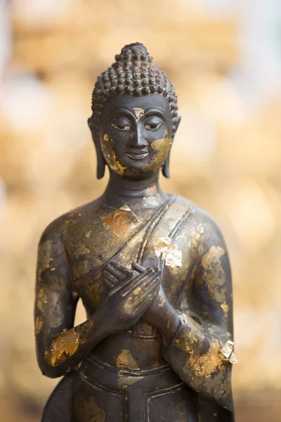 Buddha Die Antike Skulptur Für Den Buddhismus Die Respekt Für — Stockfoto