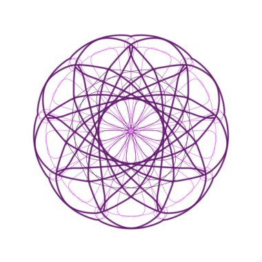 Mandala geometrisi meditasyon için güzel bir işaret. Mandala sanatının dijital çizimi. Tibetli ve Hintli olarak meditasyon sanatı duada kullanılıyor.