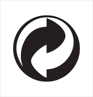 Ekoloji ikonları hisse senedi vektörü. Eps 10 vektörü.