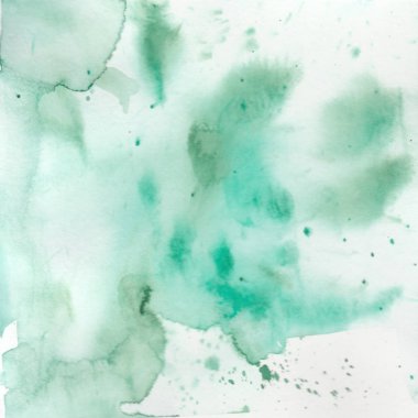 Suluboya parlak yeşil arka planlar