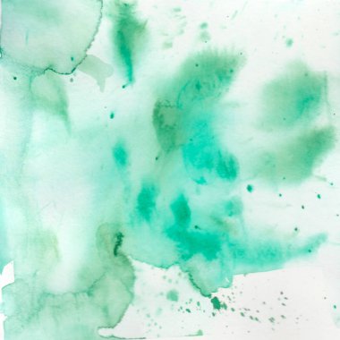 Suluboya parlak yeşil arka planlar