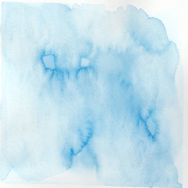 Açık mavi suluboya renkli 