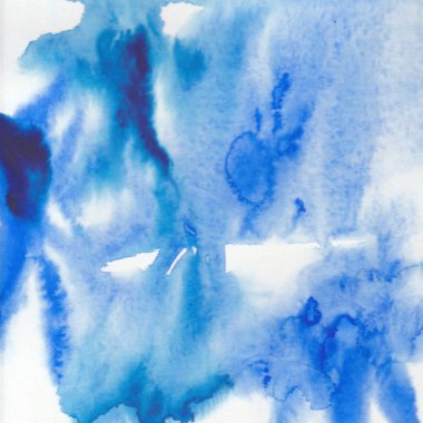 Açık mavi suluboya renkli 