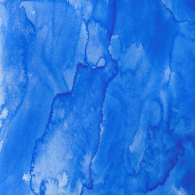 parlak mavi suluboya arka plan 