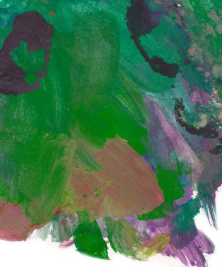 Gouache 'nin dokuları. Kırmızı, mavi, yeşil, kahverengi, sarı ve turuncu arkaplan