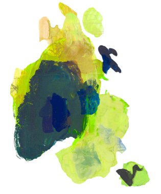 Gouache 'nin dokuları. Kırmızı, mavi, yeşil, kahverengi, sarı ve turuncu arkaplan