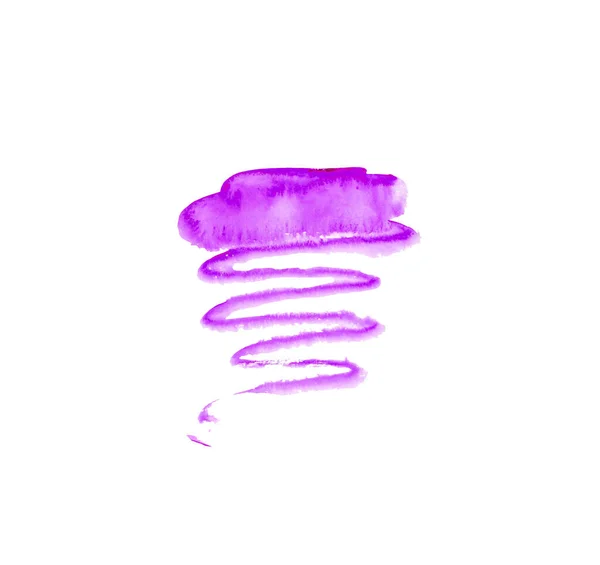 Textura violeta aquarela, manchas e salpicos. Projeto para casamentos — Fotografia de Stock
