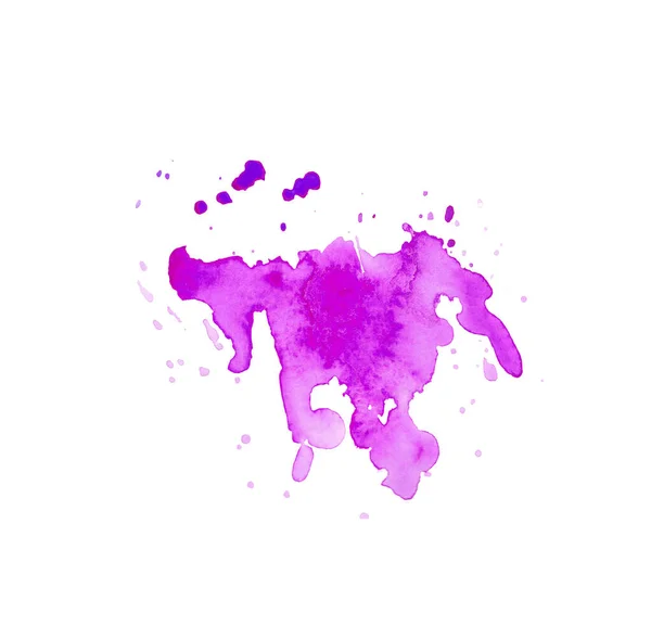 Textura violeta aquarela, manchas e salpicos. Projeto para casamentos — Fotografia de Stock