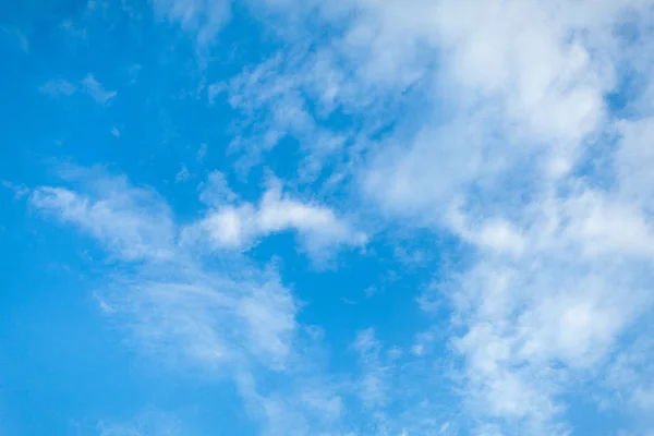 Cielo Blu Sfondo Estate Tempo Orizzontale Immagine — Foto Stock